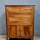 Secretary Louis XV era in solid walnut around 1750