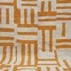 Handmade Berber rug Azilal orange size 150 x 250 cm
