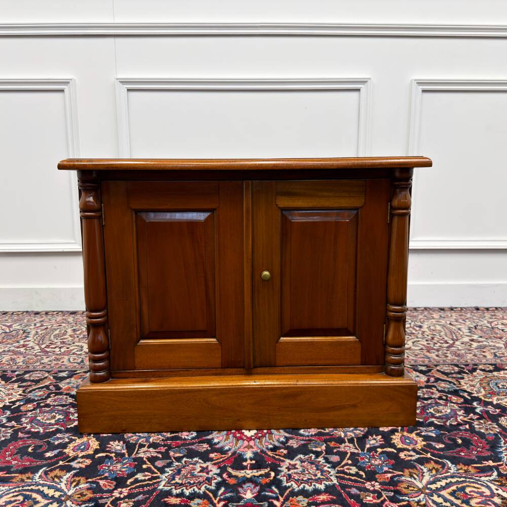 Classic English Office Cabinet Printer Table