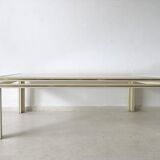Table low rectangular Pierre Vandel Paris years 1970-1980