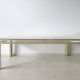 Table low rectangular Pierre Vandel Paris years 1970-1980