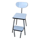Rare VOLO Formica Folding Chair Vintage Stepladder