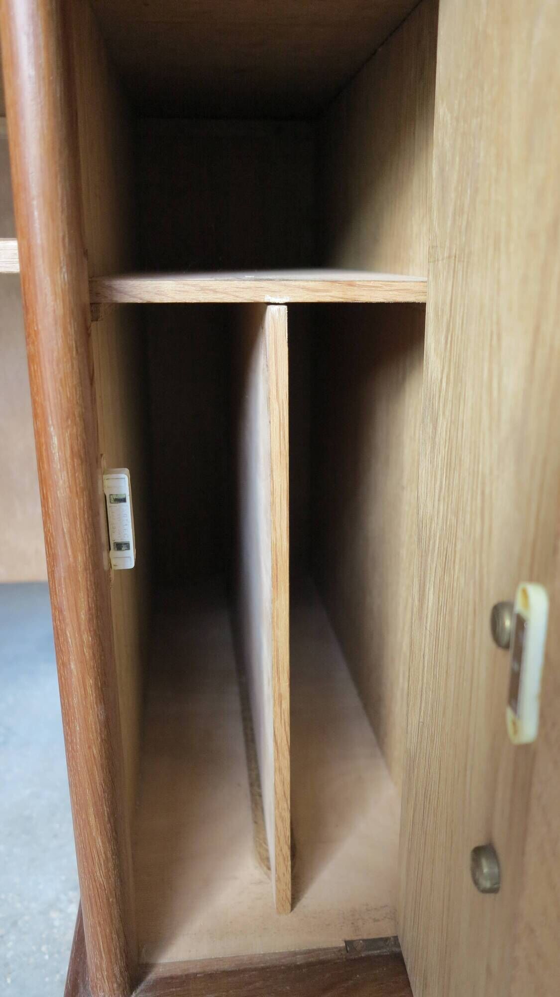 Minister's desk 1960s light oak