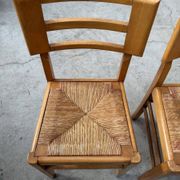 Suite de 4 chaises Pierre Cruege