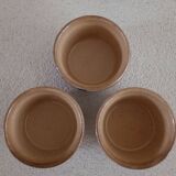 3 hand painted ramekins