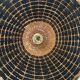 Vintage rattan suspension