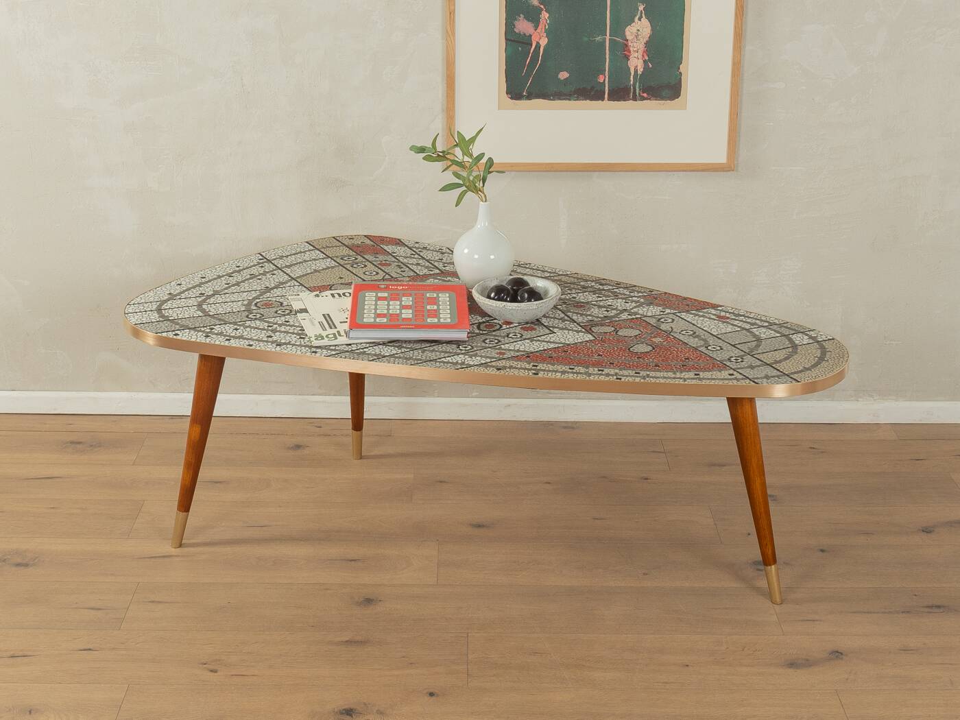1950s mosaic coffee table, Ilse Möbel