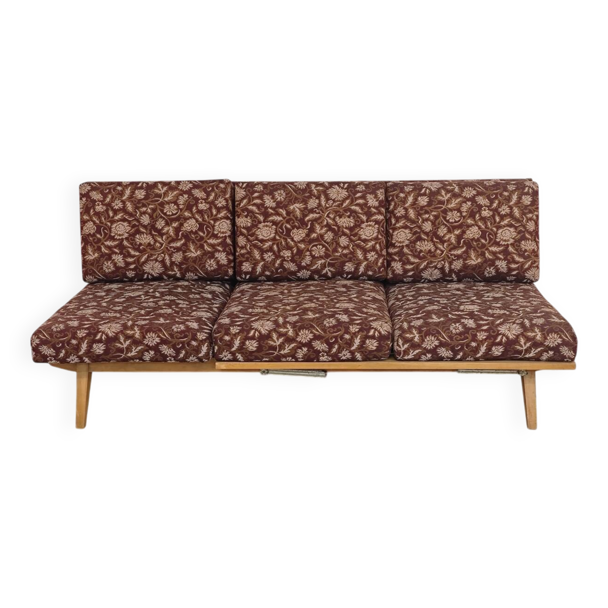 Daybed 55-17 bench by Frantisek Jirak for Tatra Pravenec 1960