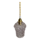 Lilac molded glass globe