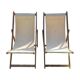 Pair of loungers
