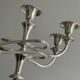Metal candlestick candle holder
