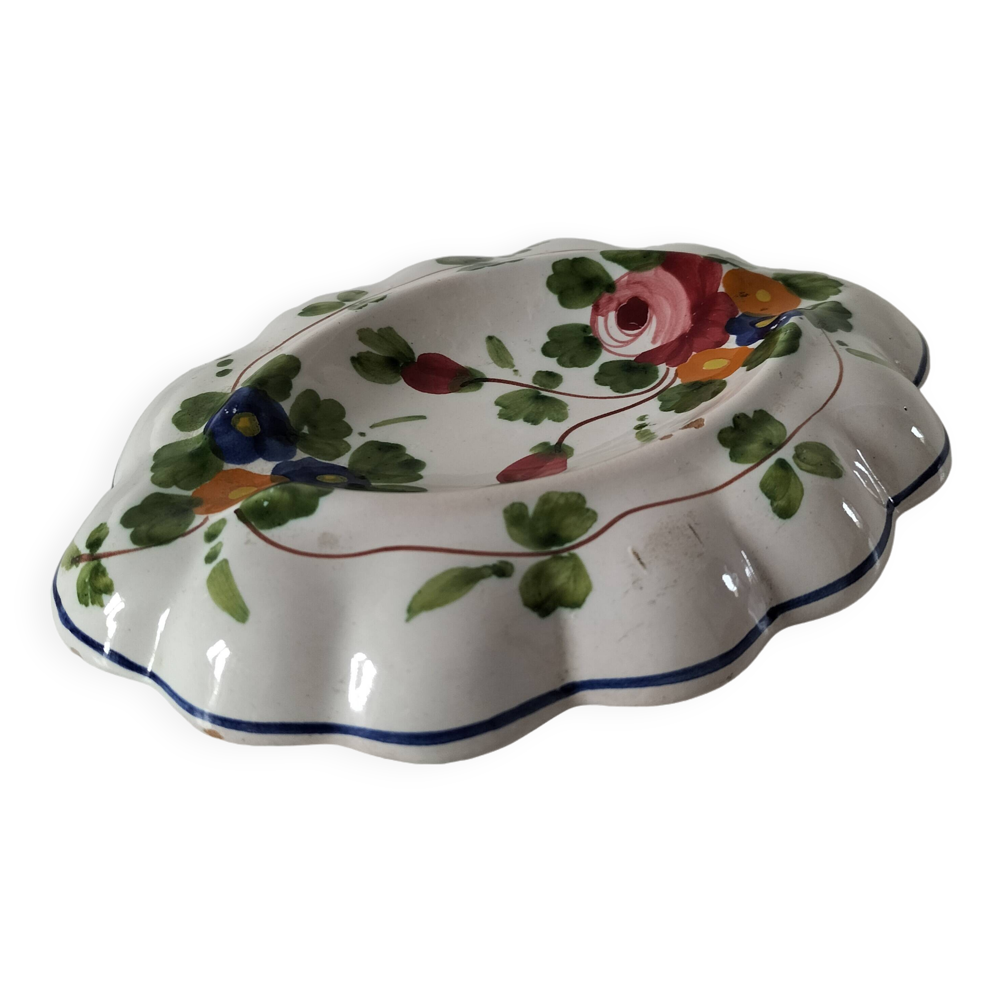 Italian ceramic soap dish