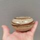 Beautiful ball vase Danish and from the 1980s.