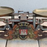 Skeleton beak balance the parisian Testut ancient maraicher epicier