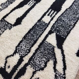 Handmade moroccan berber carpet 310 x 212 cm