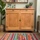 Grand Parisian buffet with billot and butterfly hinges, raw wood, 1930.