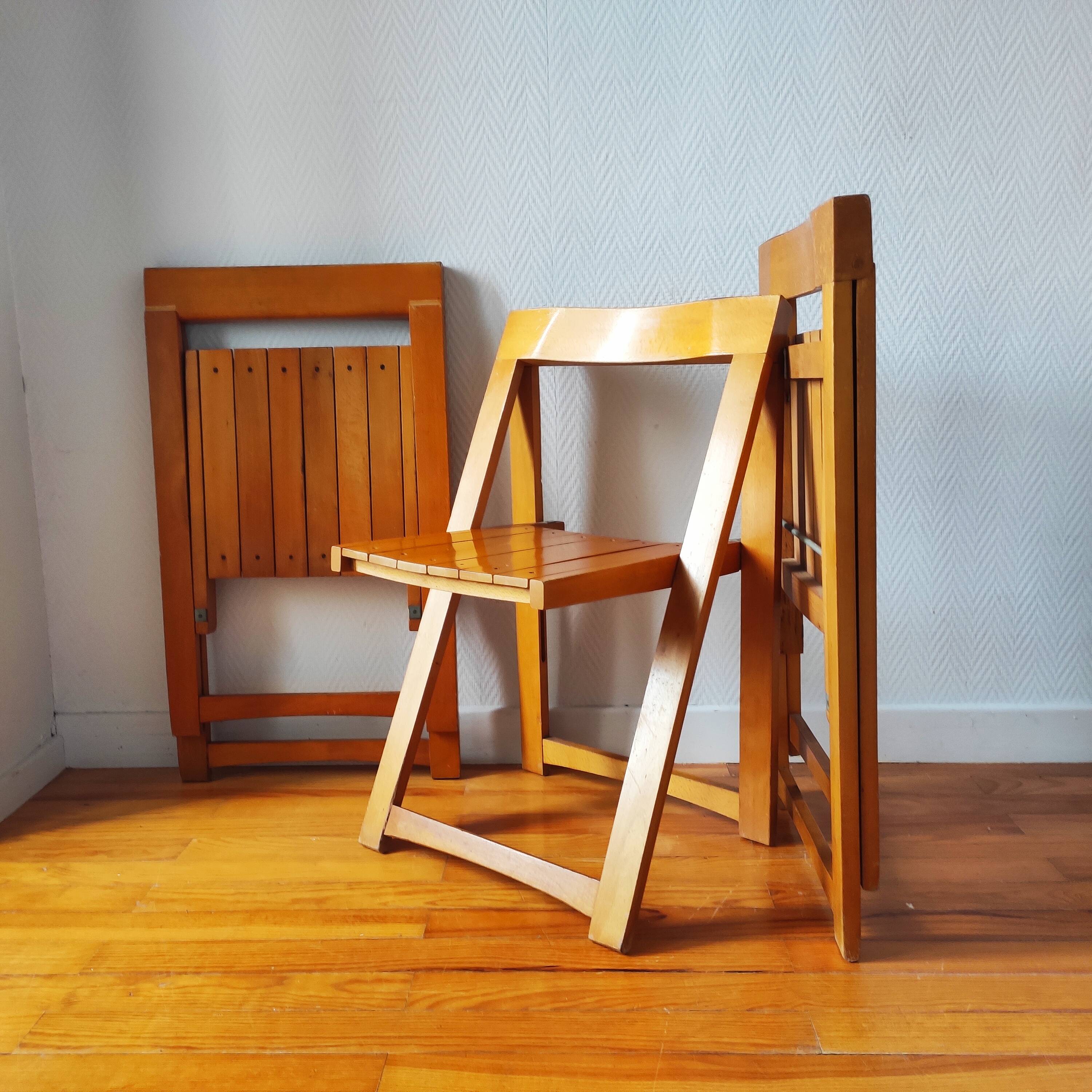 Vintage folding chairs