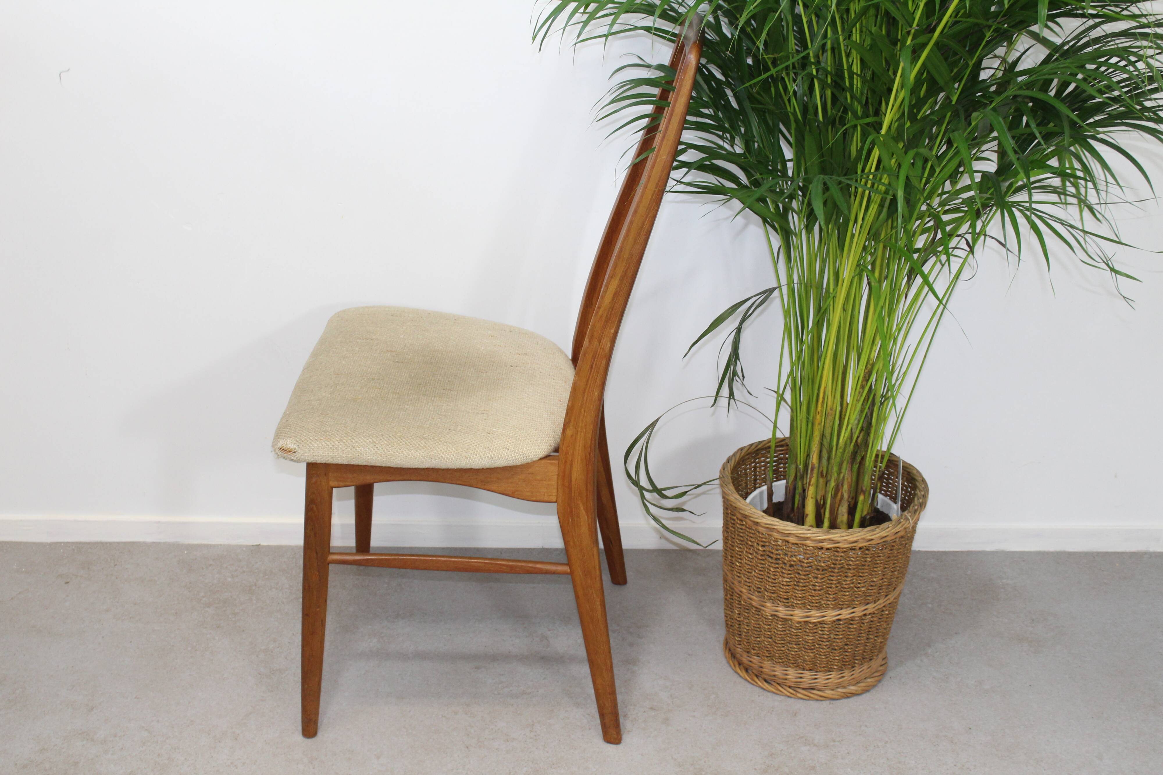 Chaise danoise Niels Koefoed années 60 en teck