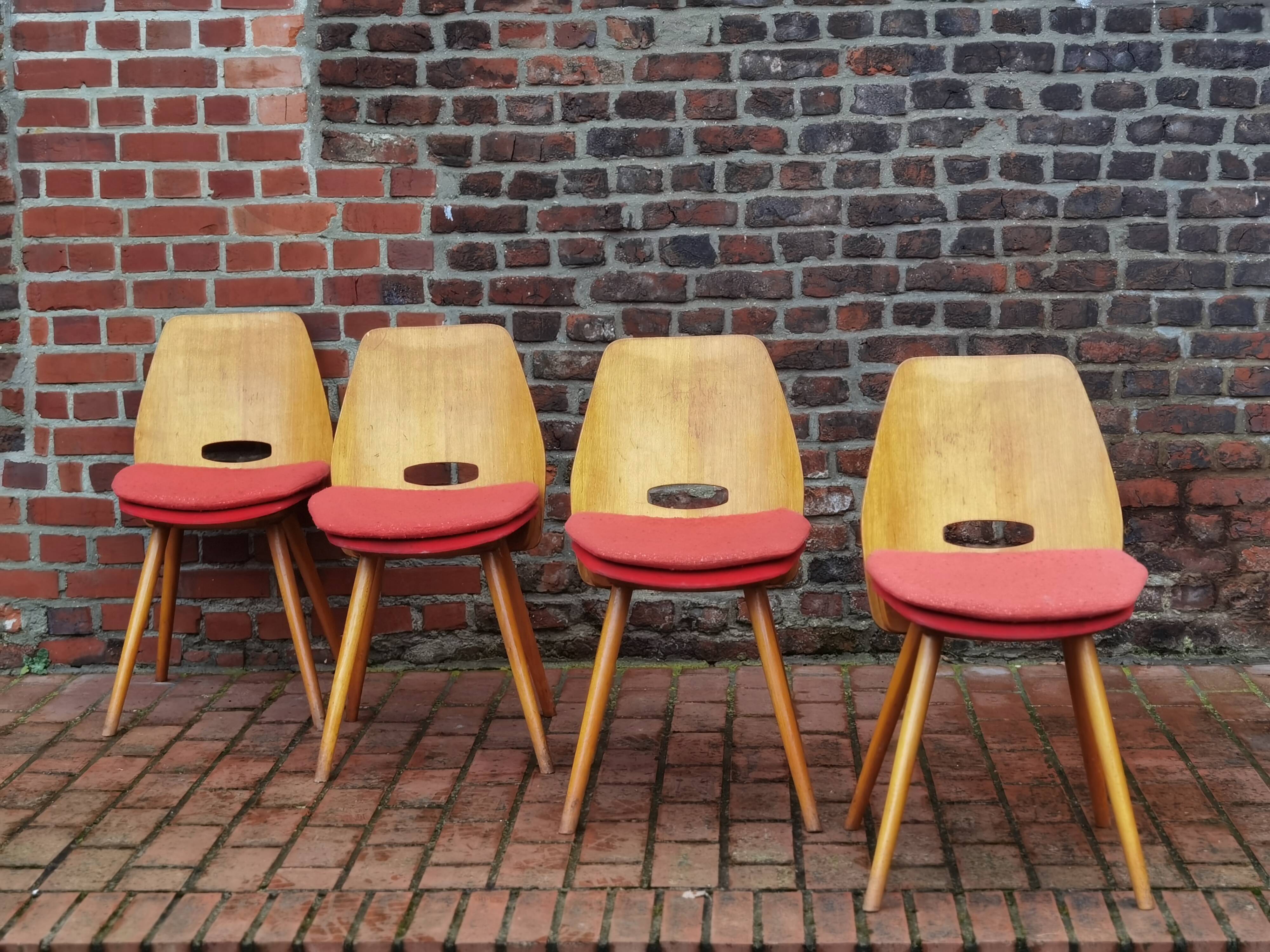 Lollipop Chairs by Franti-ek Jirak