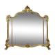 Miroir style Louis XV en bois vers 1950 112x110cm