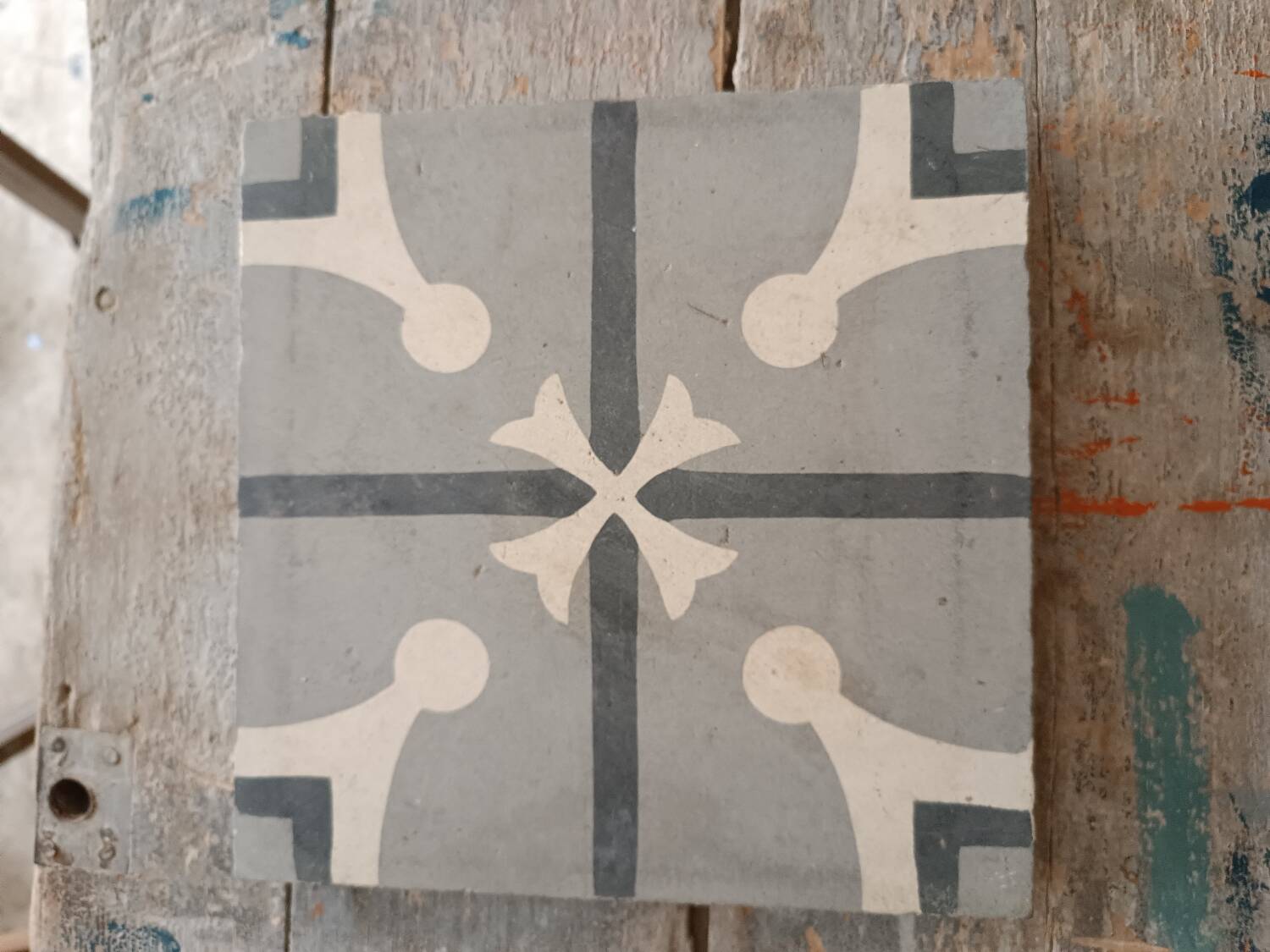 Lot de carreaux de ciment