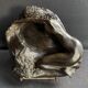 Patinated bronze sculpture – Valérie Fageot – 2007 Bimaris 2/7