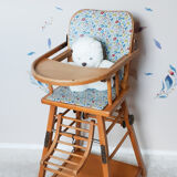 Wooden high chair for children