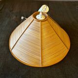 Vintage rattan pendant light