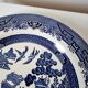 Churchill Blue English Plate