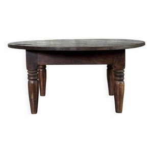 Table basse ronde ancienne