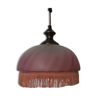 Suspension with vintage fringes 60's