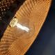 Natural rattan fiber vintage pendant lamp