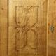 Vintage 1960s Danish Oak Sideboard with Glass Window Panels, Kjaernulf styl