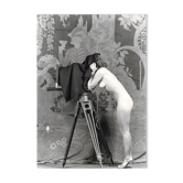 Photography, "The Woman on Camera", 1920 / Tribute to Alfred Cheney Johnston / 15 x 20 cm