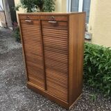 Double curtain binder