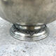 French pewter punch bowl set with 10 cups and ladle – grapevine Etain