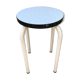 Formica blue stool