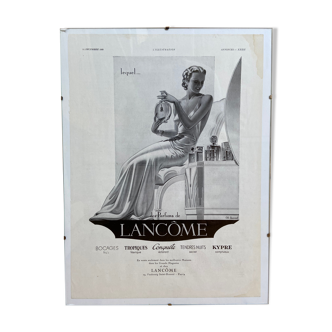 Lancôme advertising poster December 14, 1935
