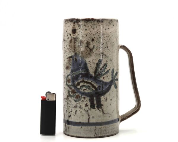 Chope mug de Gustave Reynaud, Vallauris années 60