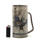 Mug by Gustave Reynaud, Vallauris, 1960s