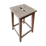 Tabouret en bois ancien