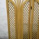 Paravent vintage en rotin et bambou 1950/60