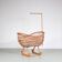 1950s Rattan Cradle from the Netherlands