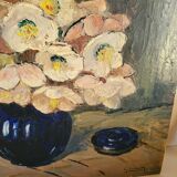 Oil on panel, germaine luquet, bouquet of flowers