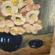 Huile sur panneau germaine luquet bouquet de fleurs