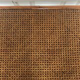 Table low rectangular rattan and caning