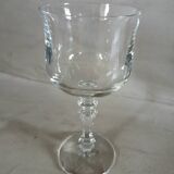 11 crystal stem glasses