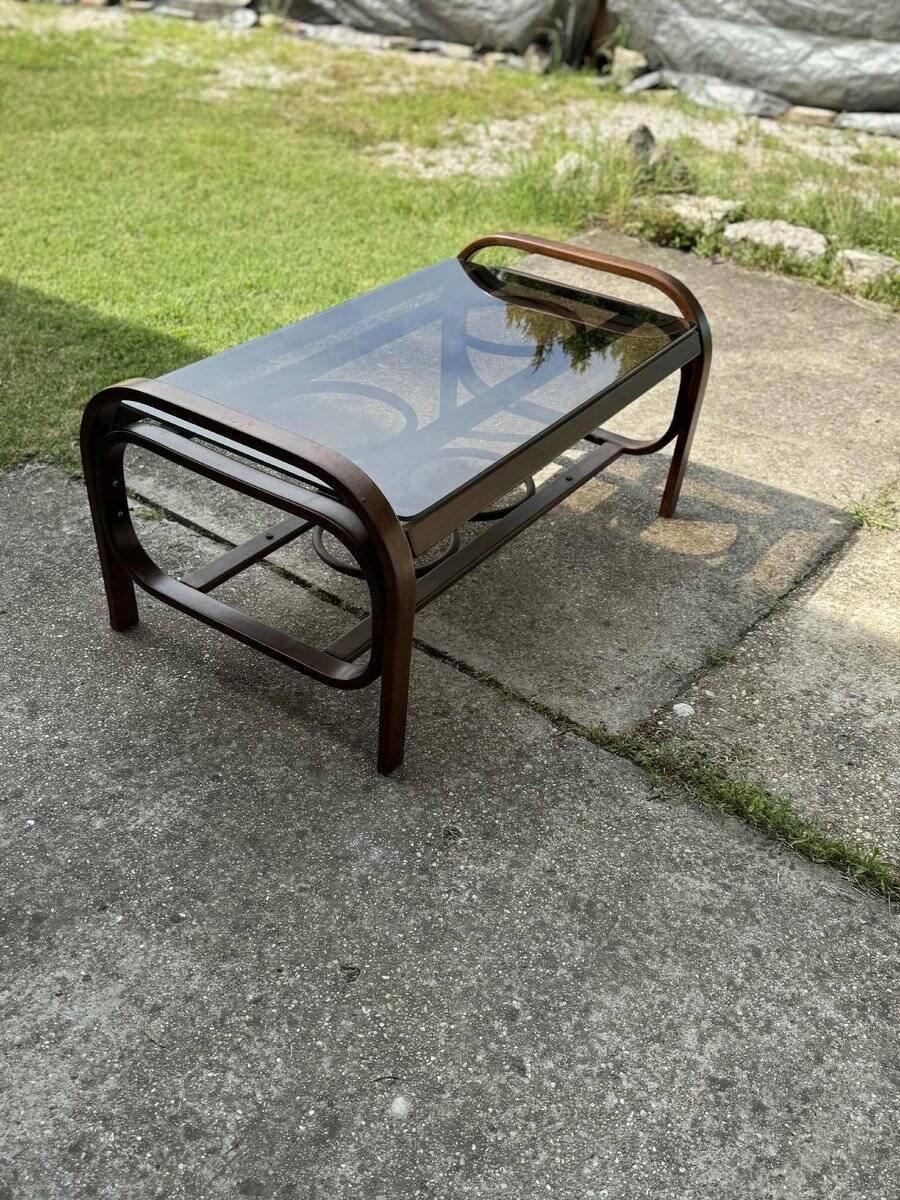 Table basse hongroise vintage de Hajdú, 1960
