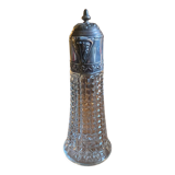 Glass and pewter ewer 1900