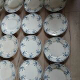Longwy iron earth dinnerware set